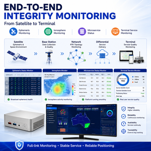 Sistema de Monitoreo RTK de Red GNSS CORS ENet Node Pro con Gestión de Estaciones Base y Servicio Diferencial - Product Image 5