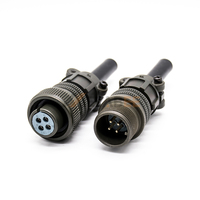 Connecteurs compatibles avec la fiche droite Ms3106a-10sl-3s Ms3106 Mâle Avation 4 broches Ms3106a 14s-2p