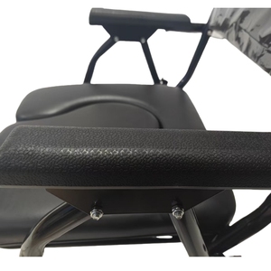 Y Tế Người Cao Tuổi Thép Không Gỉ Nhiệm Vụ Nặng Nề Cạnh Giường Ngủ Di Động Ghế Gấp Có Thể Gập Lại Nhà Vệ Sinh <span class=keywords><strong>Commode</strong></span> Ghế Cho Người Cao Tuổi - Product Image 6