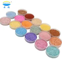 SHYZ Factory Supply Glänzendes Farbpigment-Glimmer pulver zum Färben von Stoff farben