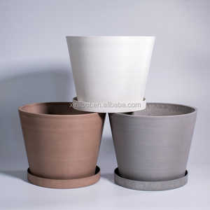 Maceta <span class=keywords><strong>de</strong></span> <span class=keywords><strong>plástico</strong></span> creativa <span class=keywords><strong>de</strong></span> venta directa del fabricante, maceta redonda gruesa <span class=keywords><strong>de</strong></span> gran tamaño - Product Image 1