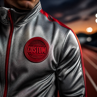 Patch en silicone personnalisé avec logo 3D, transfert thermique, pour vêtements de sport, autocollant en relief haute densité, imperméable, accessoires vestimentaires