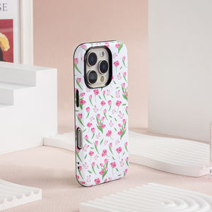 Funda <span class=keywords><strong>de</strong></span> teléfono protectora a prueba <span class=keywords><strong>de</strong></span> golpes doble Flower Ocean Planet, funda <span class=keywords><strong>de</strong></span> teléfono móvil personalizada con impresión Digital para iPhone 16 Pro - Product Image 1