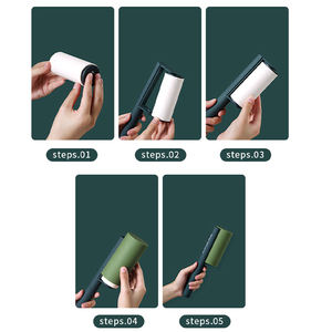 Roller Sticker Coat Depilator se puede rasgar en diagonal y de pie depilación papel adhesivo escombros cepillo para polvo herramienta de limpieza del cabello - Product Image 2