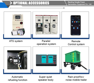 30KW Super Silent Gensets 30/50/100/150 Kva 50/60Hz Backup <b>Power</b> 1Phase/3Phase Silent <b>Power</b> Generation Canopy <b>Generator</b> TFW-30 A - Product Image 3