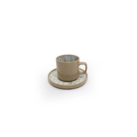 Service de vaisselle en grès céramique - Assiettes, bols et tasses à glaçure réactive rose moucheté, style européen, pour pique-nique