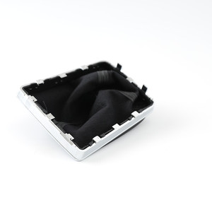 Housse anti-poussière pour levier de vitesse de voiture, pour Opel Astra, accessoire intérieur de tableau de bord en cuir noir, couleur unique - Product Image 4