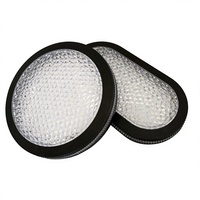 Luminaire LED étanche pour plafond et mur, rond ou ovale, résistant à l'humidité, pour salle de bain, balcon, couloir