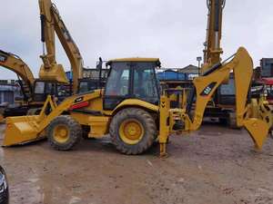 أعمال البناء آلة جرار مستخدم لودر حفار ذو عجلات ، تستخدم كاتربيلر 416F - Product Image 6