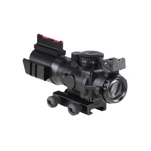 Mira Óptica LUGER <span class=keywords><strong>4X32</strong></span> para Caça, Mira de Fibra 4x Prismática, Compatível com 20mm - Product Image 3