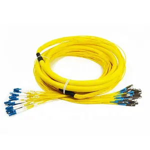 Venta caliente 12F Patch cord SC APC a SC UPC Cable de parche incluido modo único G652 G657A Cable de conexión 9/125 2,0mm LSZH funda exterior