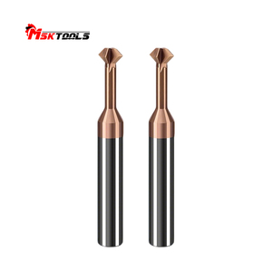 Herramienta de Biselado de 90 <span class=keywords><strong>Grados</strong></span> de Carburo de Tungsteno de Alto Rendimiento, Fresa CNC con Recubrimiento Duradero - Product Image 4