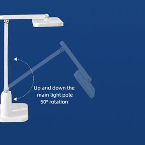 Lámpara de Escritorio LED Multifuncional Plegable de Alta Calidad con Protección Ocular, Lámpara de Mesa para Dormitorio para Niños, para Estudio - Product Image 4