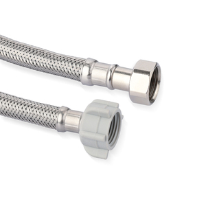 Fanski thép không gỉ bện EPDM bên trong ống linh hoạt phòng tắm <span class=keywords><strong>Hose</strong></span> đường kính 1/2 10 Bar áp lực 90 Max Temp 200F hiện đại 5 - Product Image 2