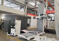 Máquina de Grabado CNC Vertical de 5 Ejes, Máquina de Tallado Estéreo 3D para la Fabricación de Productos 3D No Metálicos