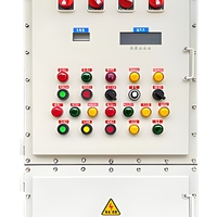 Panneau de commande antidéflagrant personnalisable IP65 380V, armoire électrique conforme à la norme ATEX pour les infrastructures en zone dangereuse
