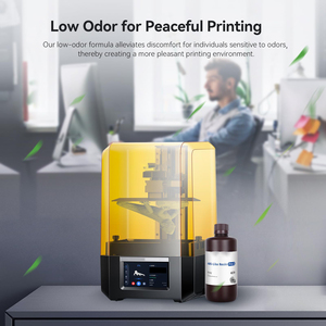 Résine photopolymère lavable à l'eau, faible odeur, haute précision, compatible avec les imprimantes 3D UV 365-405nm - Product Image 5