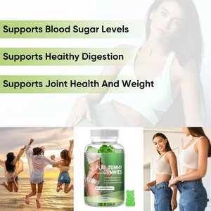 En stock : Gummies au vinaigre de cidre pour un <span class=keywords><strong>ventre</strong></span> plat, bonbons mous, améliorent la mémoire et le sommeil, 180g - Product Image 4