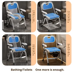 Wholesale 0.8mm Steel Toilet <b>Chair</b> Toilet <b>Chair</b> for <b>Old</b> Man Toilet <b>Chair</b> for outdoor - Product Image 3