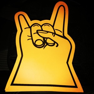 Eva bọt Clapper tay biểu tượng tùy chỉnh cổ vũ găng tay cho các buổi hòa nhạc và trò chơi tinh thần đội nhà sản xuất tiếng ồn các mặt hàng khuyến mại - Product Image 6