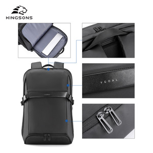 Kingsons Men's <b>Waterproof</b> Lightweight <b>Backpack</b> 20-35L With Usb Port Everyday Use - Product Image 4