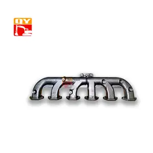 Suku cadang mesin 6D16 Exhaust knalpot Manifold untuk ekskavator R215