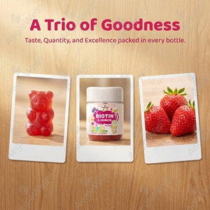 Gomitas <span class=keywords><strong>de</strong></span> Biotina <span class=keywords><strong>para</strong></span> Niños 5,000mcg, Delicioso Sabor Natural, Suplemento <span class=keywords><strong>de</strong></span> Biotina Vegano Sin GMO, Gomitas <span class=keywords><strong>para</strong></span> <span class=keywords><strong>Cabello</strong></span>, Piel y Uñas - Product Image 2