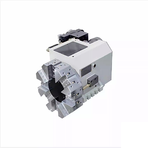 Le tour utilise une tourelle horizontale, HAK36080 ou HAK36063, un porte-outils <span class=keywords><strong>hydraulique</strong></span> à six ou huit positions. - Product Image 2