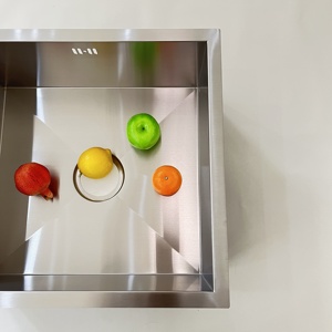 OM-5148A OUERT ขายส่งที่กำหนดเองการออกแบบสแตนเลสใต้เคาน์เตอร์อ่างล้างจาน - Product Image 4