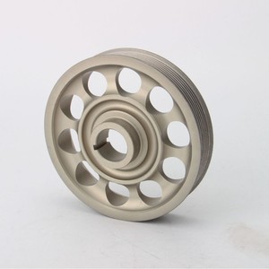 Aluminum V-Belt <b>Pulley</b> 50mm Bore 3 Grooves For Honda Civic Accord WG-165 - Product Image 2