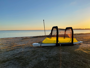 Tienda todo en uno para Paddleboard, tienda inflable para techo de coche, cabina de aire portátil para SUP en tierra y agua - Product Image 6