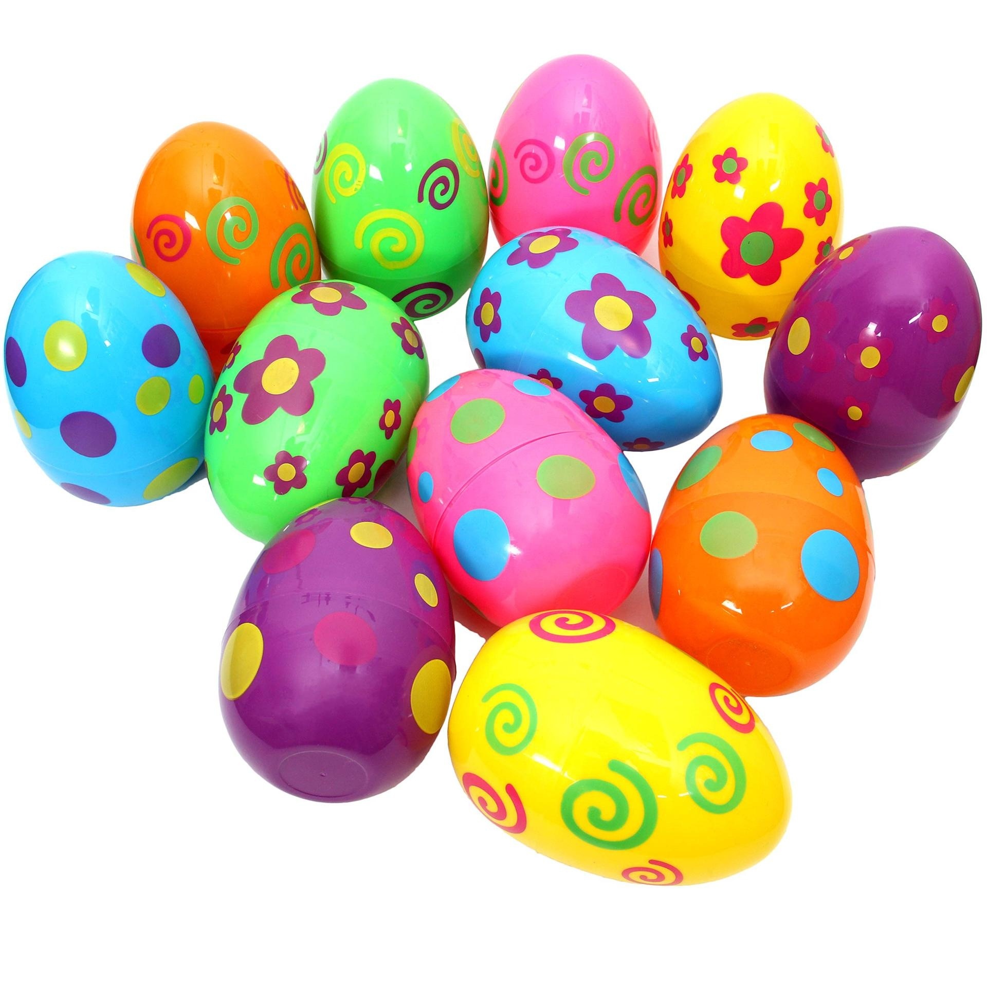 Œufs De Pâques Préremplis - 12 Œufs Avec Jouets - Sans Piles - Enfants 3-8 Ans