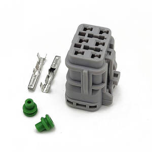 ขั้วต่อสายไฟรถยนต์ 3 6 12 38 พิน ปลั๊กตัวผู้ ตัวเมีย แบบ Crimp Ped Connector - Product Image 4