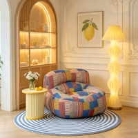 Fauteuil paresseux moderne au design minimaliste, sans assemblage, compressé sous vide, pour salon, appartement, hôtel, en éponge