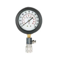 Manomètre de pression moteur haute performance et précis avec long tube en caoutchouc, outil pour voiture, moto, camion