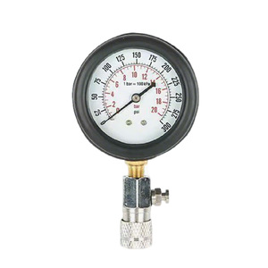Manomètre de <span class=keywords><strong>pression</strong></span> moteur haute performance et précis avec long tube en caoutchouc, outil pour voiture, moto, camion - Product Image 2