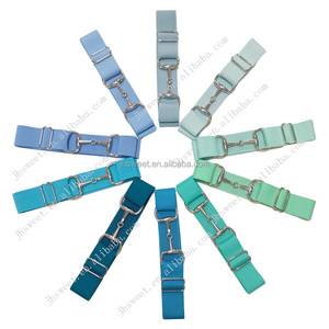 <span class=keywords><strong>Cintura</strong></span> Elastica Glitterata da 1,5 Pollici (4 cm) <span class=keywords><strong>con</strong></span> Fibbia a Morsetto, <span class=keywords><strong>Cintura</strong></span> Equestre in Tessuto, Incisione Logo Gratuita, Nessun MOQ - Product Image 2