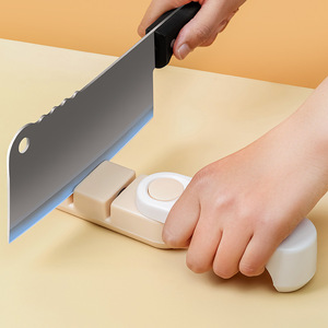 New Knife <b>Sharpener</b> 4in1 Ceramic Stone Professional Chef Knife <b>Sharpener</b> <b>Scissors</b> Sharpening Kitchen Knives Accessories - Product Image 2