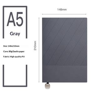 Carnet de notes A5 personnalisé à reliure thermique, agenda de bureau élégant, bloc-notes épais, cadeau de papeterie de bureau pour la vente en gros - Product Image 5