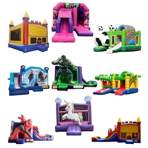 <span class=keywords><strong>Castillo</strong></span> Inflable Comercial de PVC Personalizado para Adultos, Casa de Brinco Inflable para Exteriores, Fácil de Instalar, con Logotipo Personalizado para Fiestas Infantiles - Product Image 3