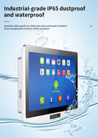 PC tout-en-un industriel Android tactile avec écran tactile de 10,1, 15,6 et 21,5 pouces, processeur quadricœur RK3568, 2 Go + 16 Go, avec fonction 4G/WIFI+NFC+caméra+LED