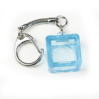 Testeur de touches individuelles pour clavier mécanique avec base transparente DIY, interrupteur multicolore et porte-clés