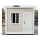 Conteneur de stockage pliable de 20 pieds pour la maison Portable Mobile prêt à l'emploi préfabriqué pliable cabine/bureau/maison