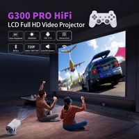 Topleo Hy300 Pro HIfi projecteur de jeu intelligent Portable Mini Android 11.0 3D 4K vidéo Console de jeu à domicile WIFI caractéristiques projecteur