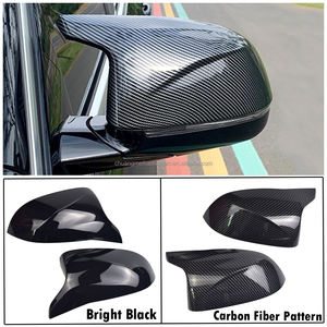 غطاء مرآة الرؤية الخلفية أسود بتصميم <span class=keywords><strong>M</strong></span> لسيارات BMW F25 X3 F26 X4 F15 X5 F16 X6 غطاء مرآة خلفية 2014 2015 2016 2017 2018 - Product Image 5