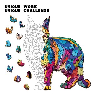 Boîte à monnaie en <span class=keywords><strong>bois</strong></span> certifiée CE pour adultes - <span class=keywords><strong>Puzzle</strong></span> éducatif découpé au laser, jouet en <span class=keywords><strong>bois</strong></span> personnalisé - Product Image 3