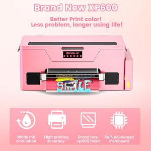 Nueva Máquina de Prensa de Calor para Camisetas de 13 Pulgadas, Impresora DTF Rosa con Horno, Impresora A3 DTF - Product Image 3