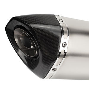 Pour Honda X-ADV 750 X ADV750 NSS750 Forza750 Slip On Line Modifier <span class=keywords><strong>Moto</strong></span> Échappement Modifier Carbone Pointe Couverture Silencieux Original - Product Image 5