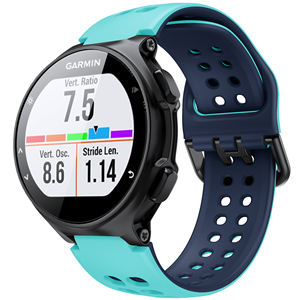 Bracelet de montre en caoutchouc de silicone 22mm pour <span class=keywords><strong>Garmin</strong></span> Forerunner <span class=keywords><strong>735XT</strong></span>/Approach S6 Sport Forerunner 945/235/230/620 Bracelet de montre compatible - Product Image 6