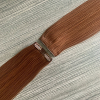 Extensions de cheveux européens de luxe blondes, trame unique, 100% cheveux humains, clips invisibles, extensions vierges Remy
